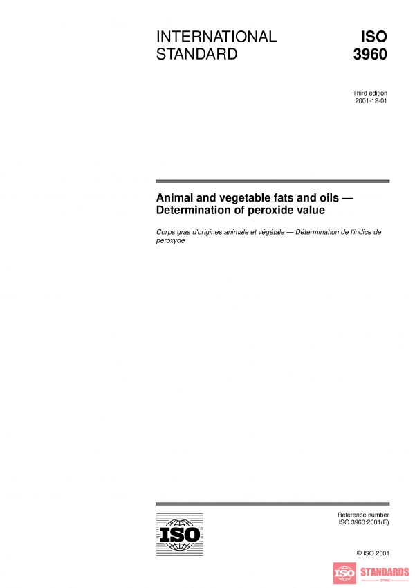 ISO 3960:2001 PDF