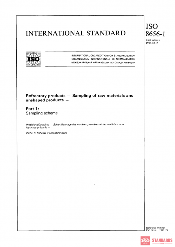 ISO 8656-1:1988 PDF