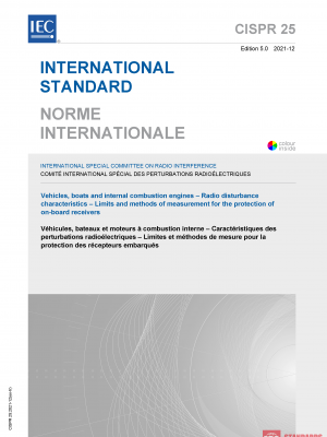 CISPR 25:2021 PDF