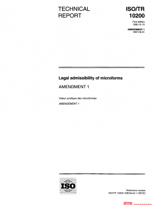 ISO/TR 10200:1990/Amd 1:1997 PDF