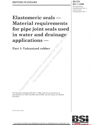 BS EN 681 WG-1:1996 PDF