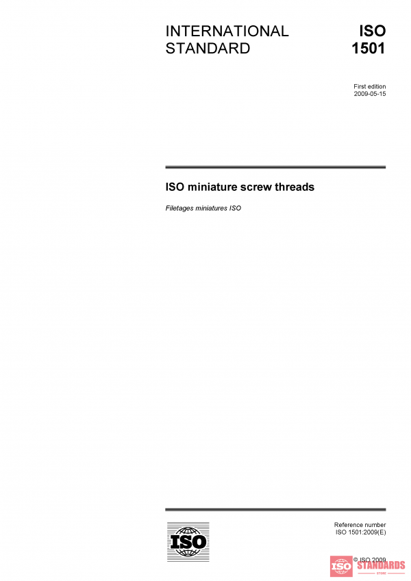 ISO 1501:2009 PDF