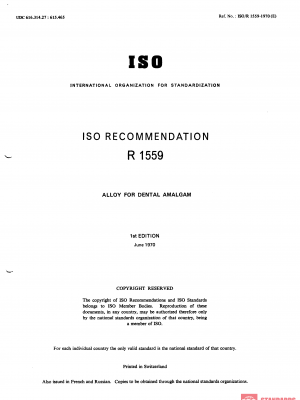 ISO/R 1559:1970 PDF