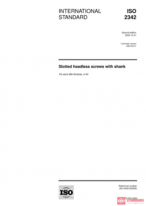 ISO 2342:2003 PDF