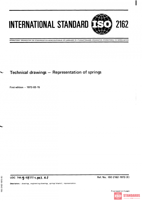 ISO 2162:1973 PDF