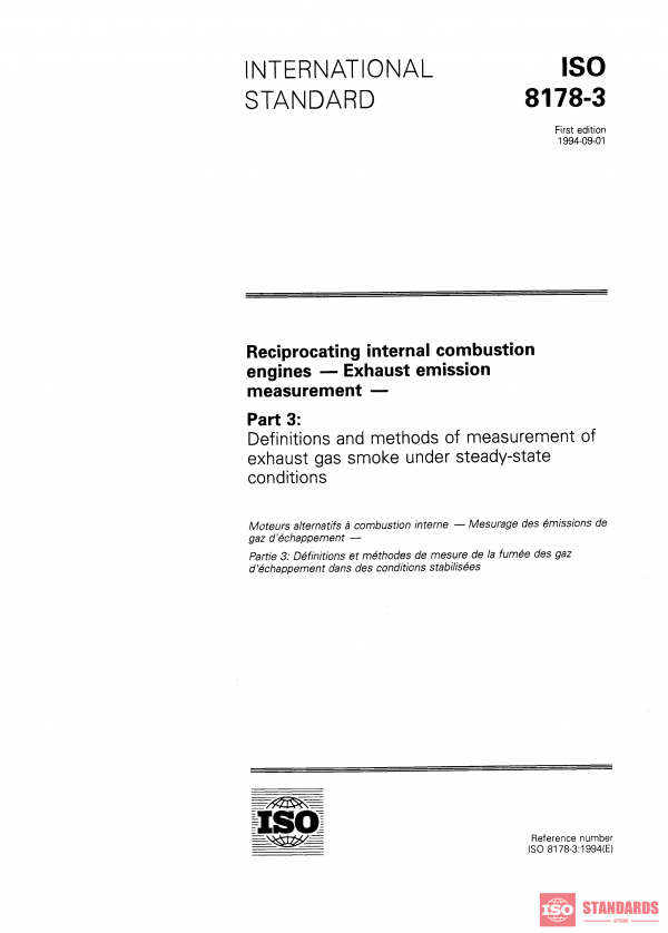ISO 8178-3:1994 PDF