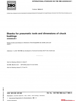ISO 1180:1983/Add 1:1985 PDF