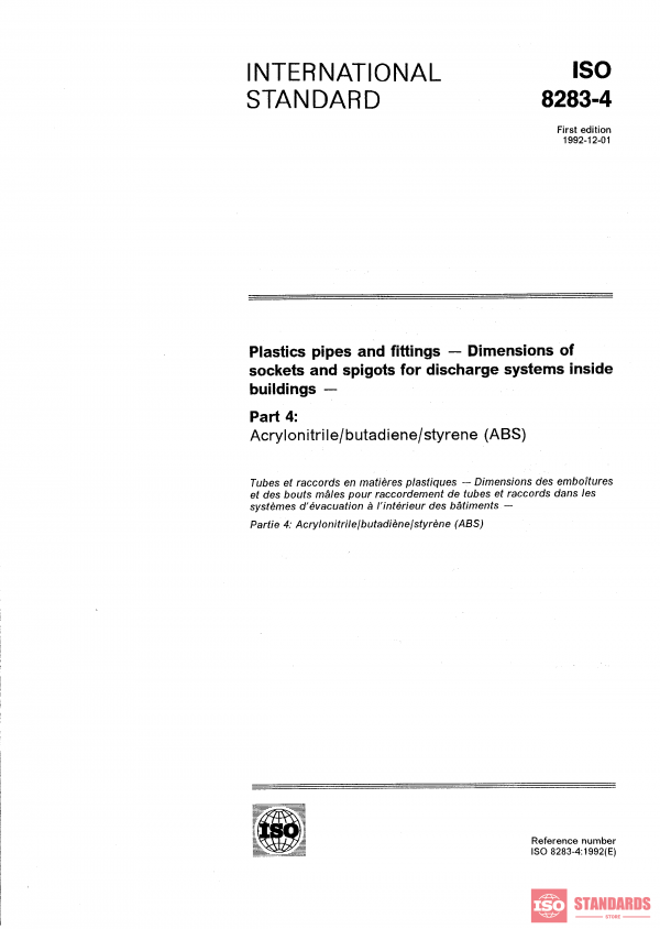ISO 8283-4:1992 PDF
