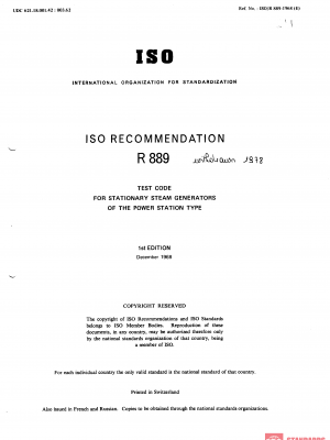 ISO/R 889:1968 PDF