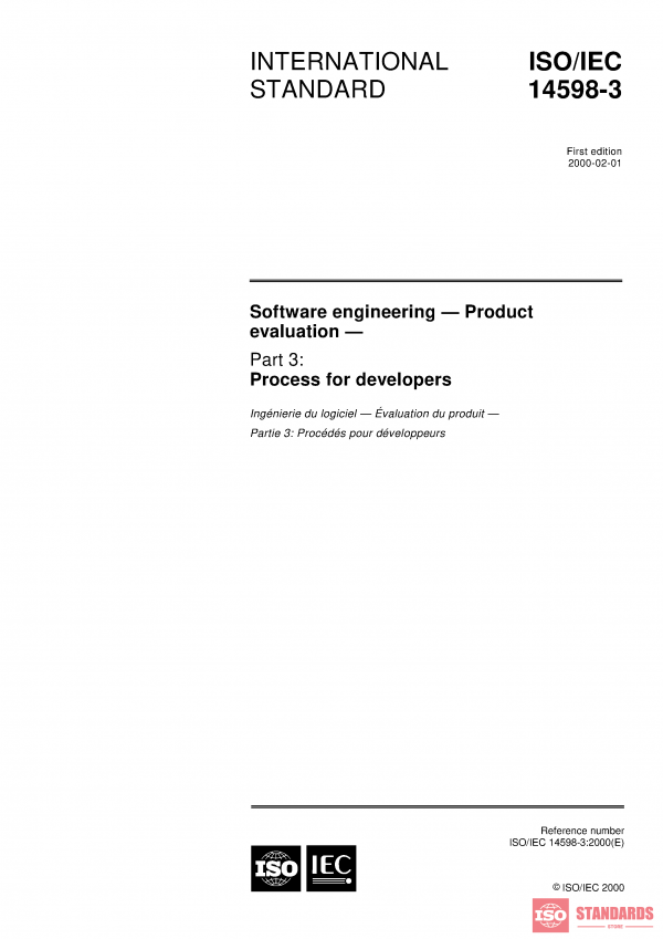 ISO/IEC 14598-3:2000 PDF