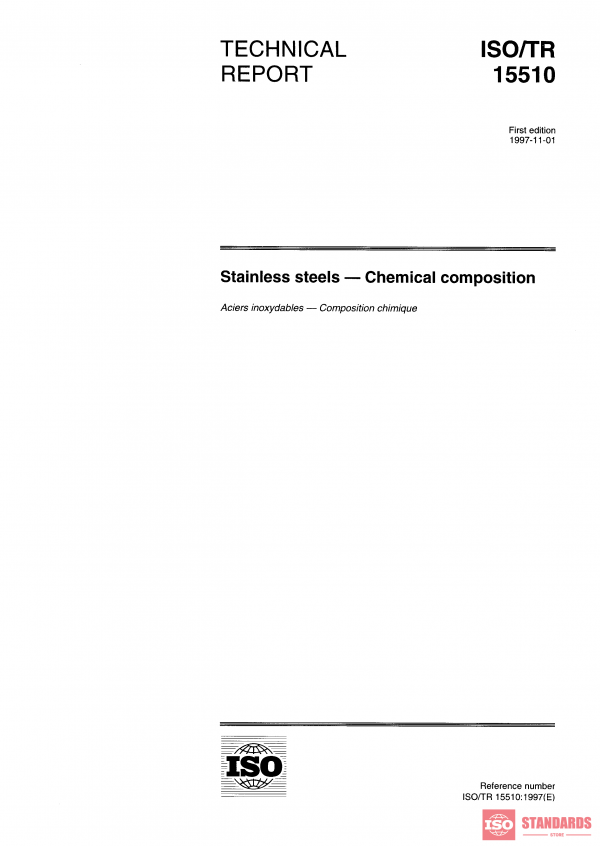 ISO/TR 15510:1997 PDF