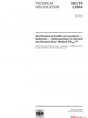 ISO/TS 13004:2013 PDF