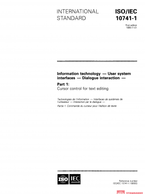 ISO/IEC 10741-1:1995 PDF