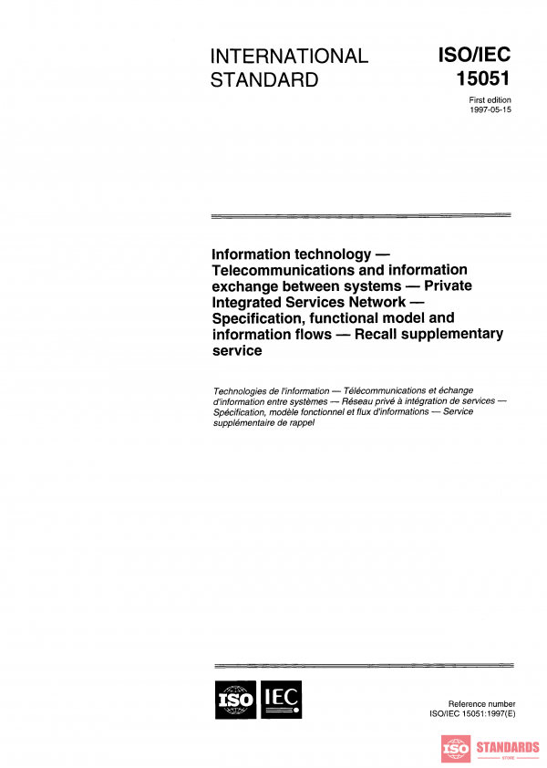 ISO/IEC 15051:1997 PDF