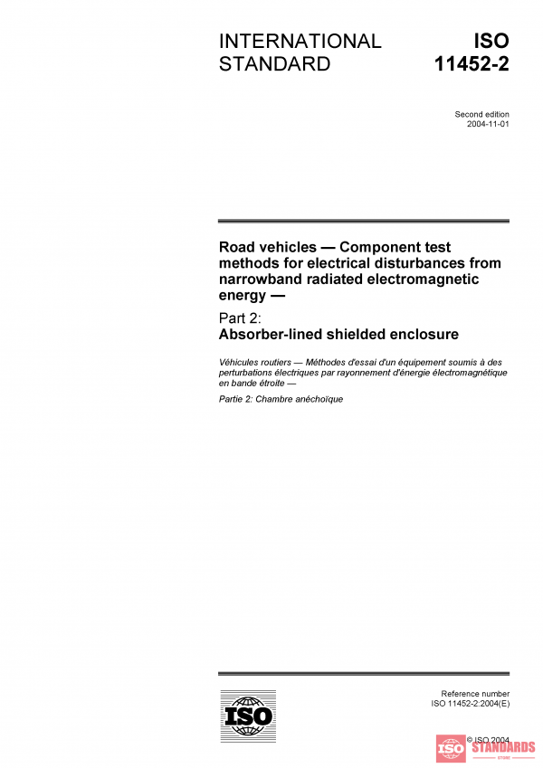 ISO 11452-2:2004 PDF