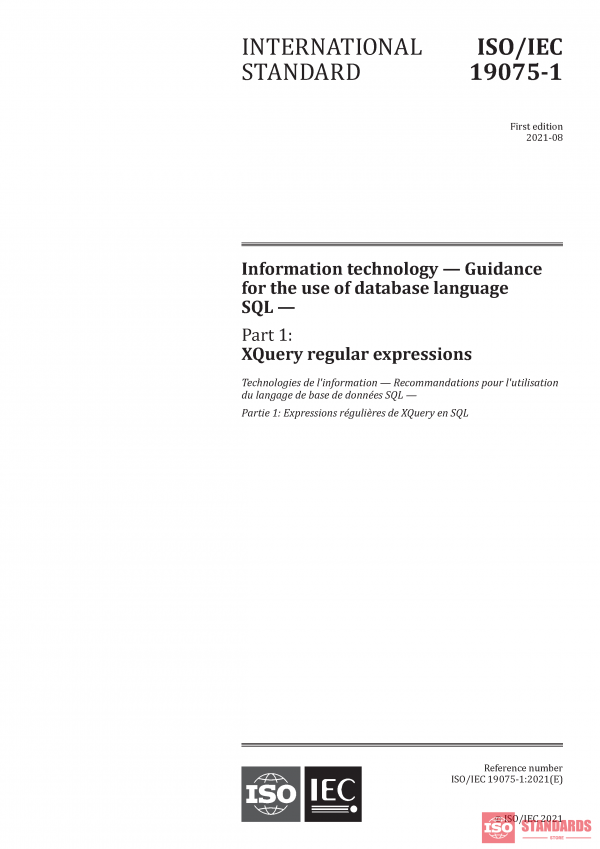 ISO/IEC 19075-1:2021 PDF
