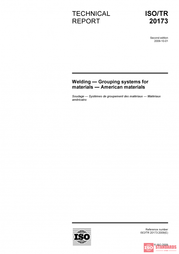 ISO/TR 20173:2009 PDF