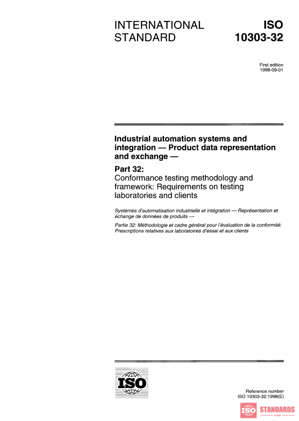 ISO 10303-32:1998 PDF