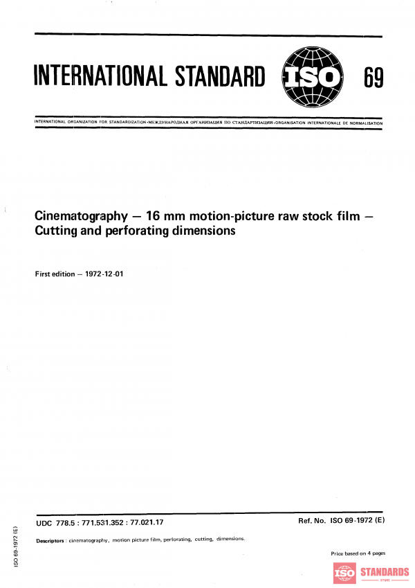 ISO 69:1972 PDF
