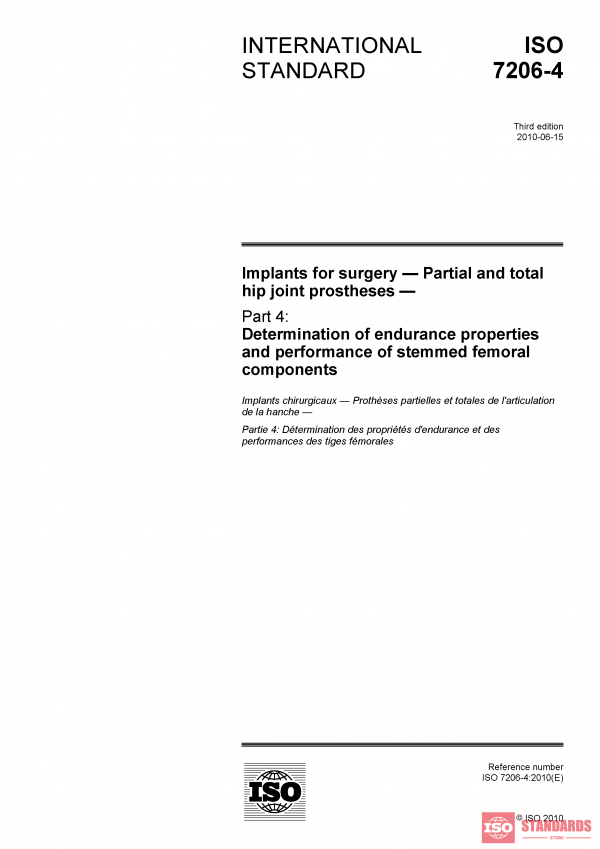 ISO 7206-4:2010 PDF