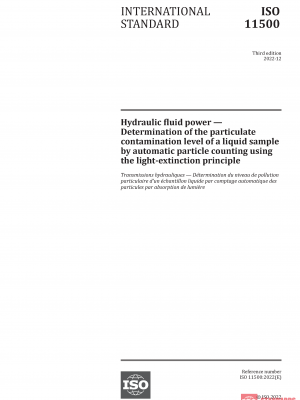 ISO 11500:2022 PDF