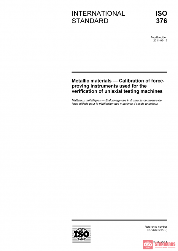 ISO 376:2011 PDF