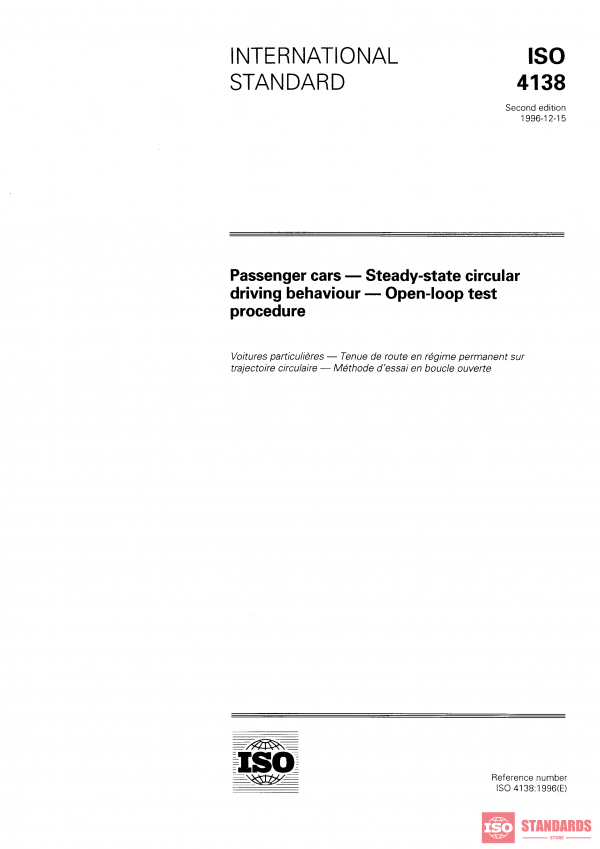 ISO 4138:1996 PDF
