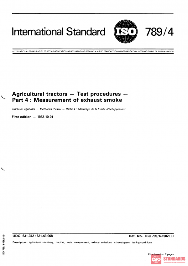 ISO 789-4:1982 PDF