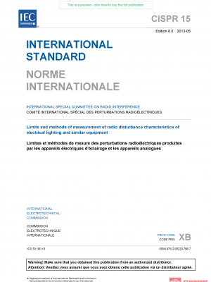 CISPR 15 ed 8.0:2013 PDF