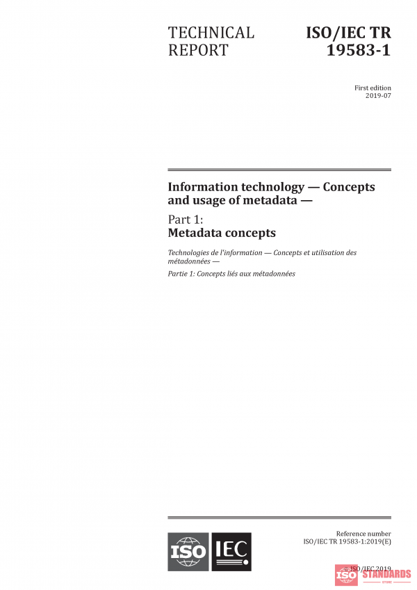 ISO/IEC TR 19583-1:2019 PDF