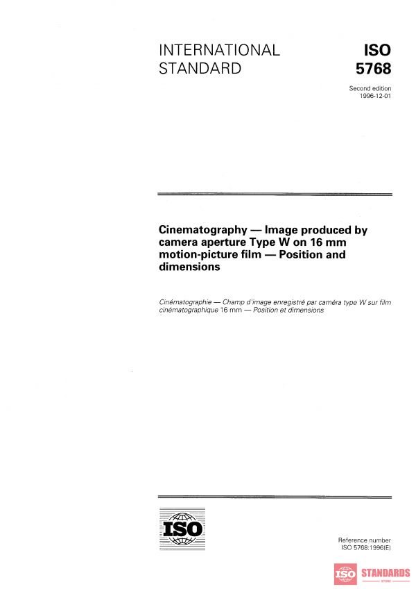 ISO 5768:1996 PDF