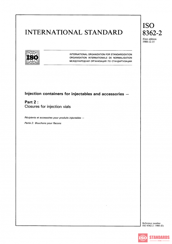 ISO 8362-2:1988 PDF