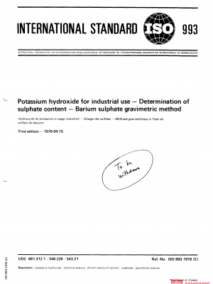 ISO 993:1976 PDF