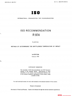 ISO/R 974:1969 PDF
