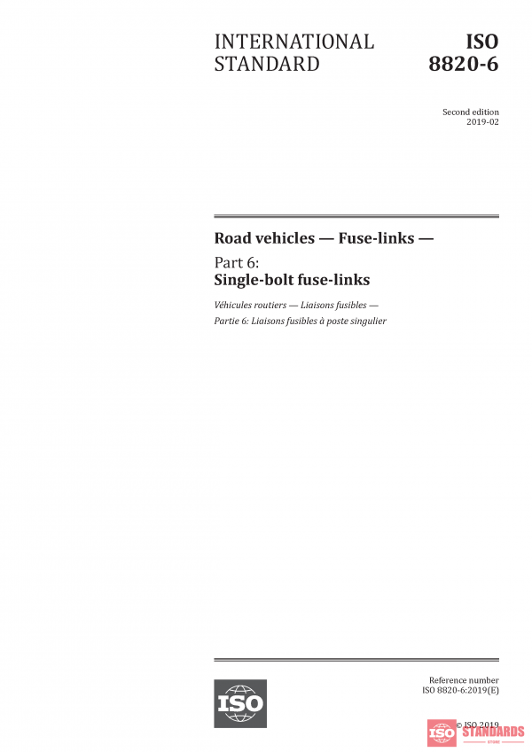 ISO 8820-6:2019 PDF