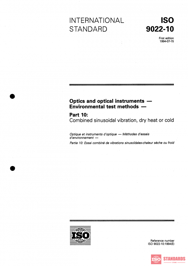 ISO 9022-10:1994 PDF