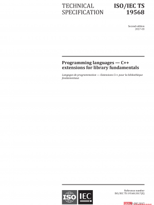 ISO/IEC TS 19568:2017 PDF