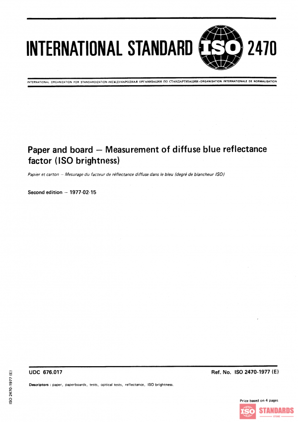 ISO 2470:1977 PDF