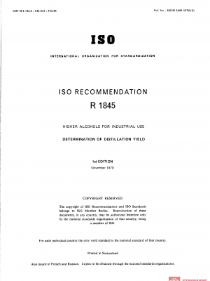 ISO/R 1845:1970 PDF