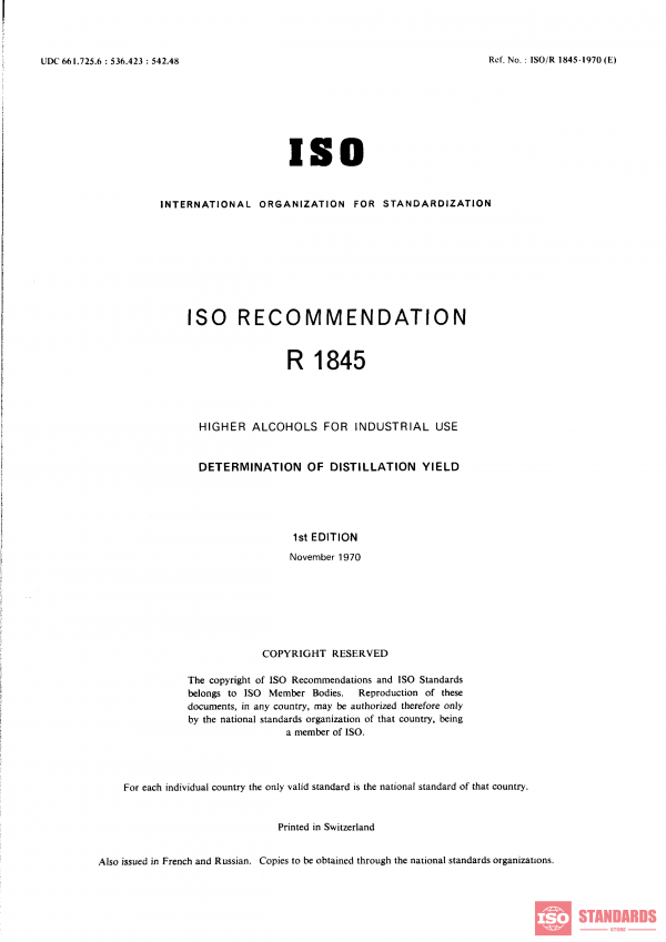 ISO/R 1845:1970 PDF