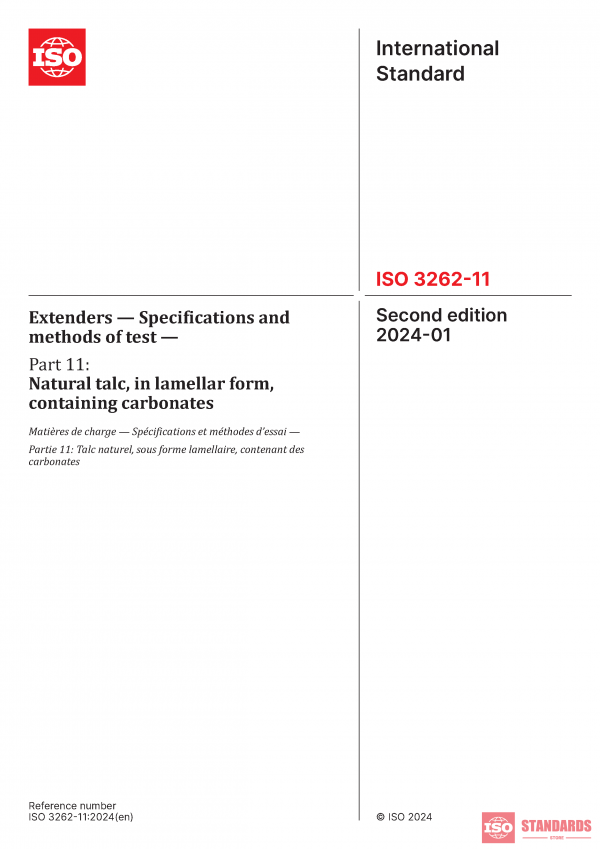 ISO 3262-11:2024 PDF