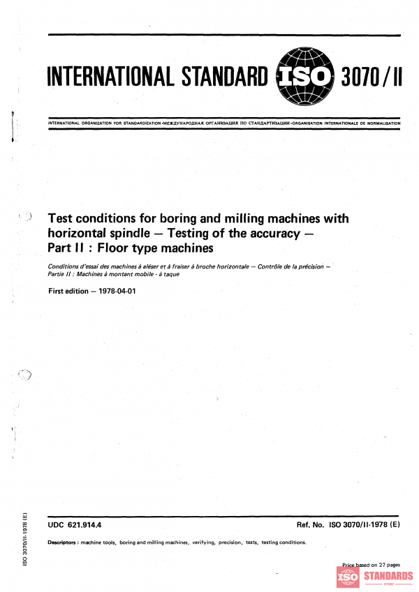 ISO 3070-2:1978 PDF