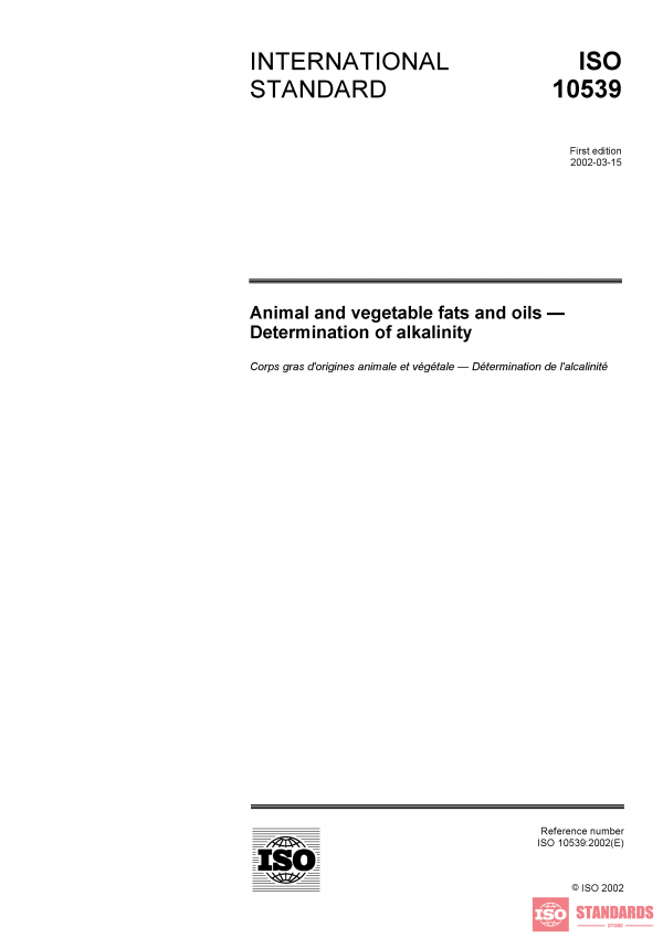 ISO 10539:2002 PDF