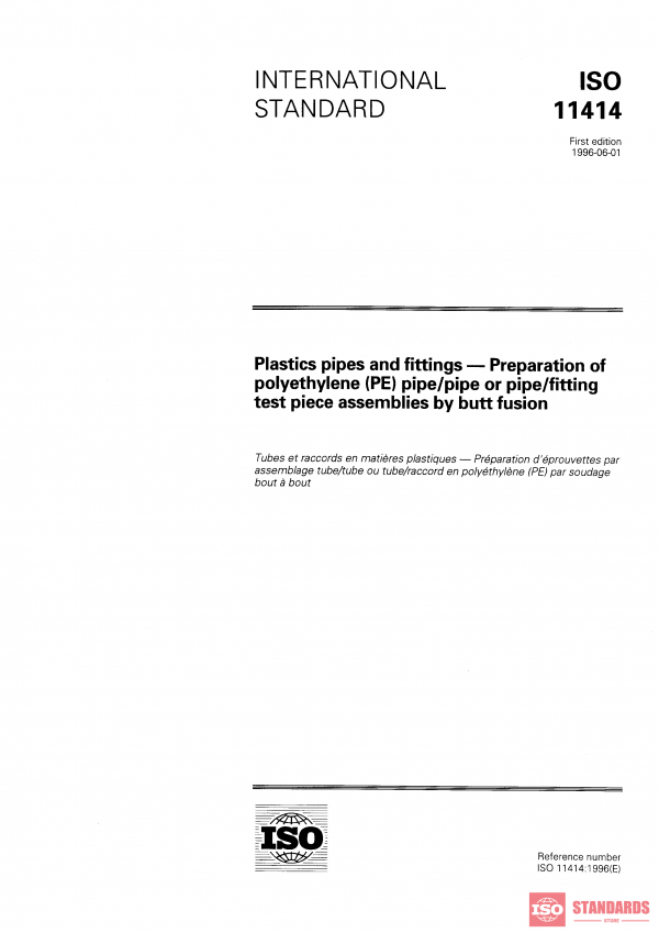 ISO 11414:1996 PDF