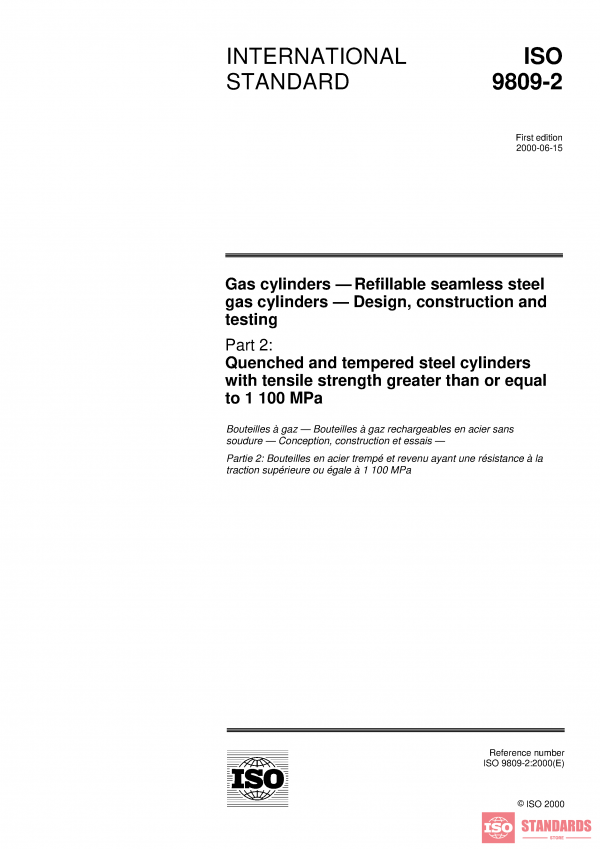 ISO 9809-2:2000 PDF