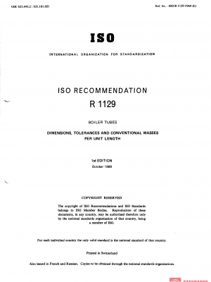 ISO/R 1129:1969 PDF