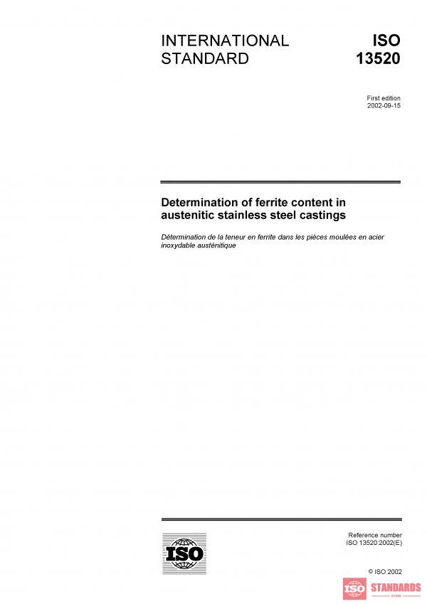 ISO 13520:2002 PDF