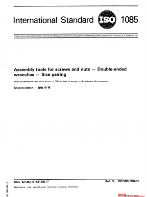 ISO 1085:1986 PDF