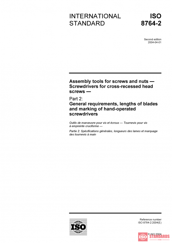 ISO 8764-2:2004 PDF