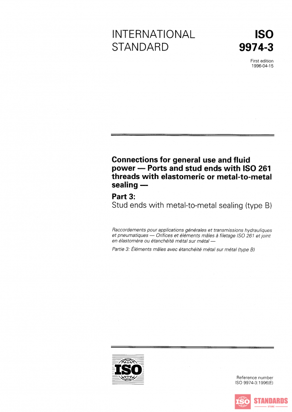 ISO 9974-3:1996 PDF